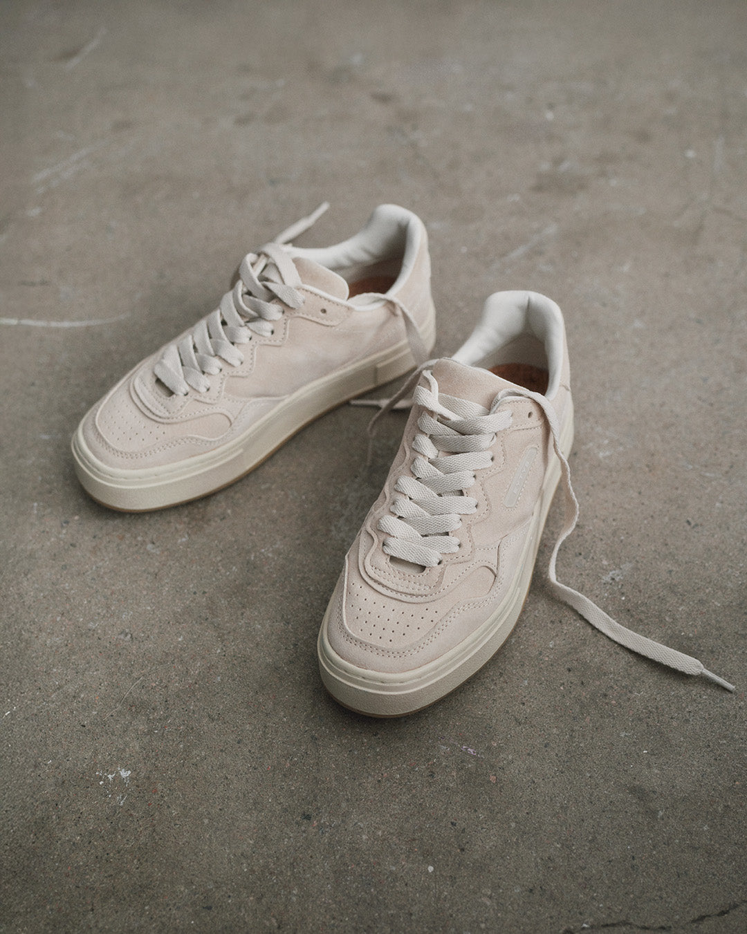 Trophy Bone Suede