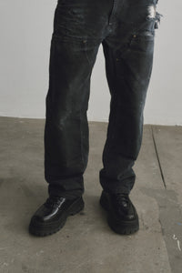 Angel Black Leather
