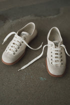 Balestra White Leather