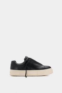 Doja Lace-Up Black Leather