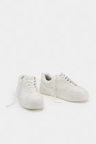 Doja Lace-Up White Leather