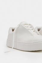 Doja Lace-Up White Leather