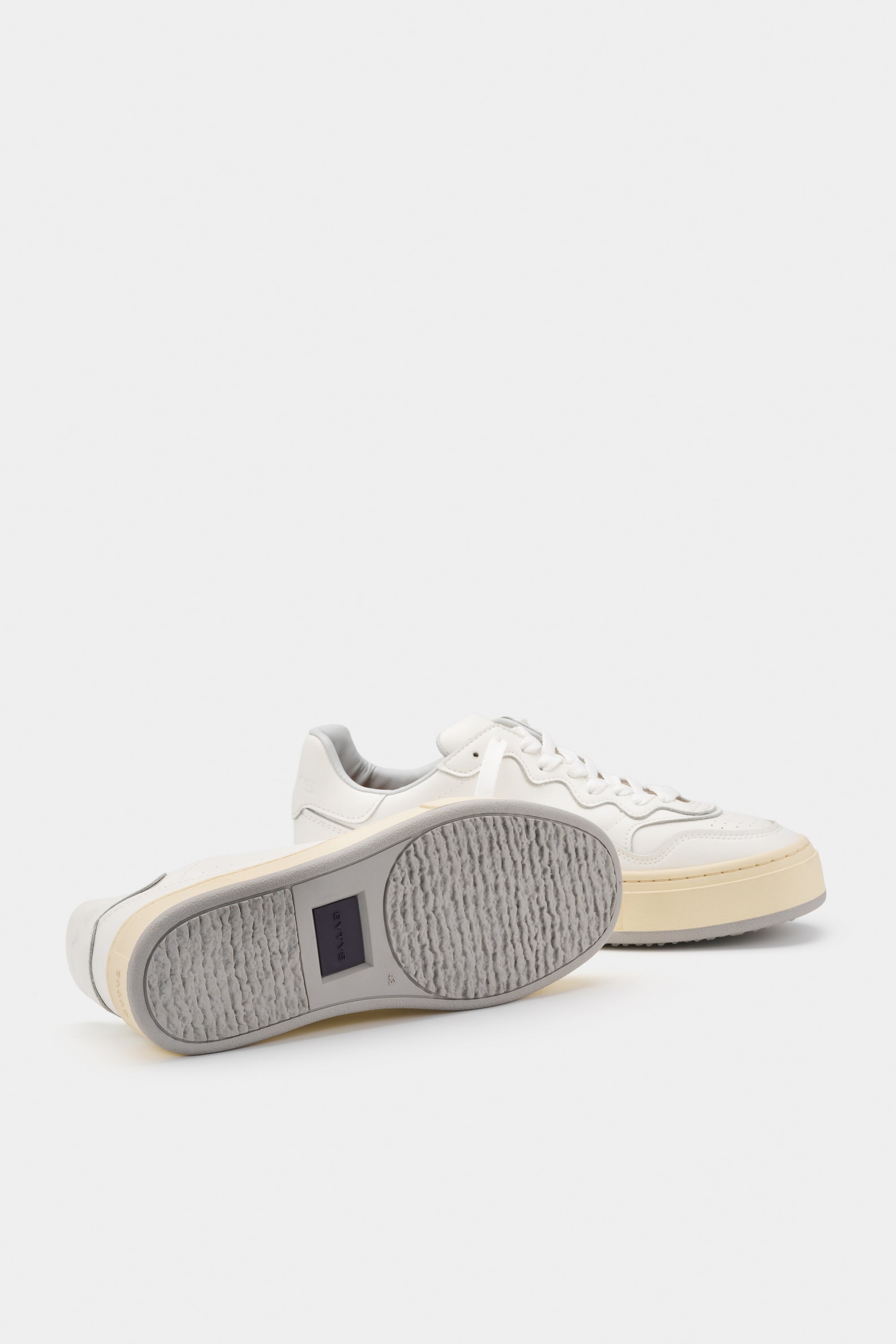 Trophy White Leather