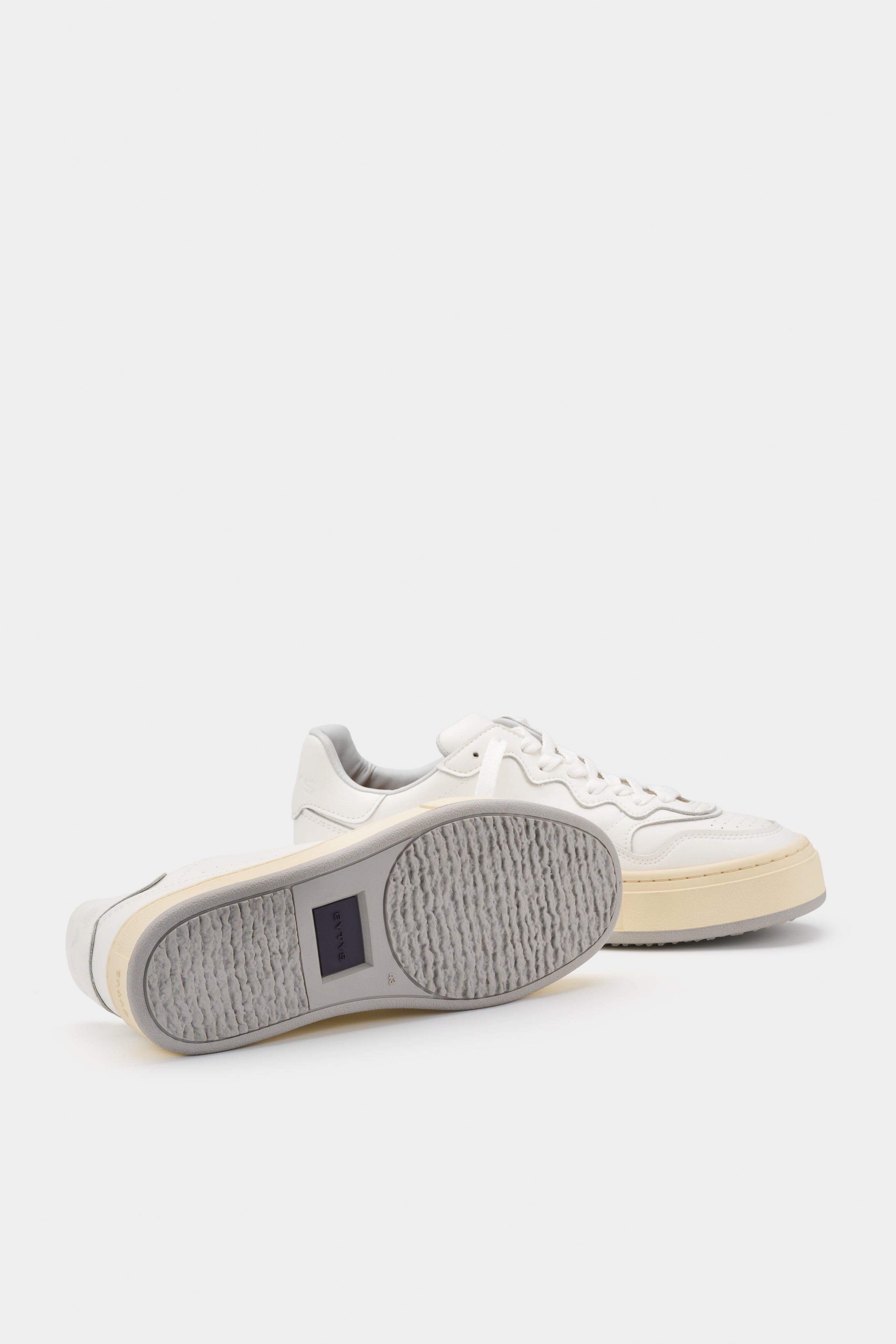Trophy White Leather
